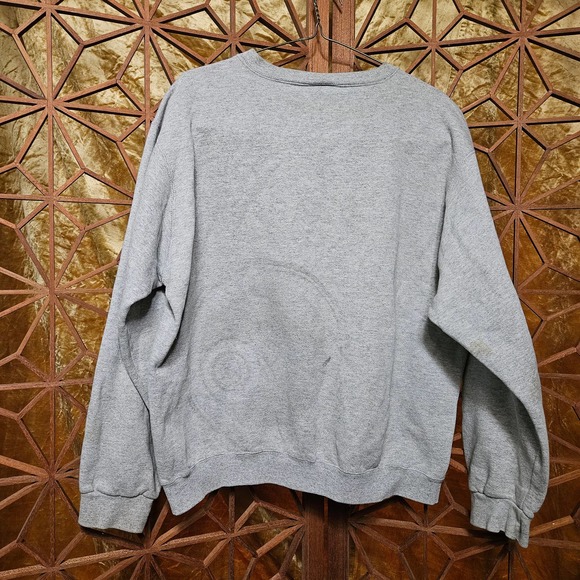 Vintage Y2K Nike Mini Swoosh Crewneck Gray Tag XL - Picture 5 of 5